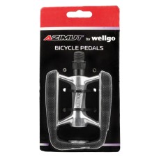 Pedaalid Azimut by Wellgo Alu C220DU antislip with reflectors