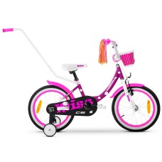 Jalgratas Tabou Miss CS Alu 12 purple-white