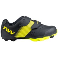 Rattakingad Northwave Hammer Junior MTB XC black-yellow fluo-36