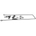 Rattakorv esimene Azimut 34x25x26cm w/ mounting parts 26-28
