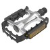 Pedaalid Azimut MTB Alu/steel Antislip with ZU bearings and reflectros (1012)