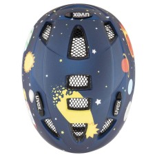Kiivri Uvex Kid 2 cc dark blue rocket mat-46-52CM Kiivri Uvex Kid 2 cc dark blue rocket mat-46-52CM