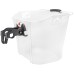 Rattakorv esimene Azimut w/ plastic NEW bracket WHITE 35x26x26cm