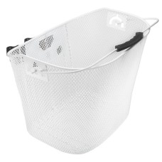 Rattakorv esimene Azimut w/ plastic NEW bracket WHITE 35x26x26cm Rattakorv esimene Azimut w/ plastic NEW bracket WHITE 35x26x26cm