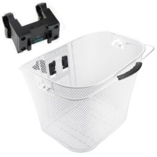 Rattakorv esimene Azimut w/ plastic GREEN bracket 34x25x26cm white Rattakorv esimene Azimut w/ plastic GREEN bracket 34x25x26cm white
