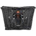 Rattakorv esimene Azimut Wicker NEW bracket 35x26x22cm black