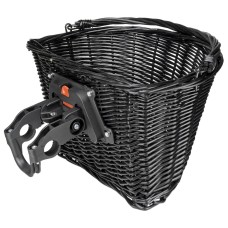 Rattakorv esimene Azimut Wicker NEW bracket 35x26x22cm black Rattakorv esimene Azimut Wicker NEW bracket 35x26x22cm black