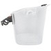 Rattakorv esimene Azimut w/ plastic OVERSIZE bracket 34x25x26cm white