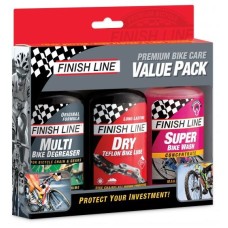 Keti hoolduskomplekt Finish Line Value Pack Dry 3 tk. x 120ml Keti hoolduskomplekt Finish Line Value Pack Dry 3 tk. x 120ml