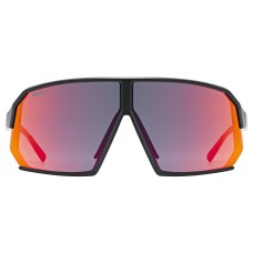 Prillid Uvex sportstyle 237 black matt / mirror red Prillid Uvex sportstyle 237 black matt / mirror red