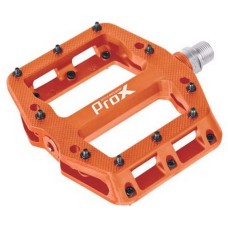 Pedaalid ProX Base Pro 26 plastic Pins axle Cr-Mo orange