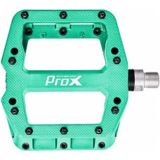 Pedaalid ProX Base Pro 26 nylon Pins axle Cr-Mo cyan