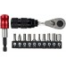 Tool set ProX KIT-16 with ratchet wrench 90mm