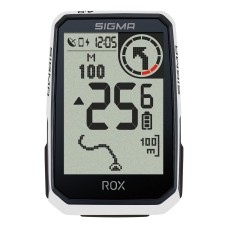 Rattakompuuter SIGMA ROX 4.0 Endurance GPS White Sensor Set Rattakompuuter SIGMA ROX 4.0 Endurance GPS White Sensor Set