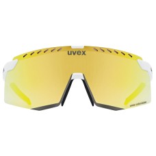 Prillid Uvex pace stage CV white matt / mirror gold Prillid Uvex pace stage CV white matt / mirror gold