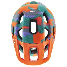 Kiivri Uvex react jr. papaya camo matt-52-56CM Kiivri Uvex react jr. papaya camo matt-52-56CM