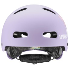 Kiivri Uvex kid 4 style flower lilac matt-51-55CM Kiivri Uvex kid 4 style flower lilac matt-51-55CM