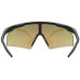 Glasses uvex ultimate pace ultra CV black matt / mirror blue
