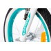 Jalgratas Karbon Kitty 16 turquoise-white