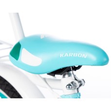 Jalgratas Karbon Kitty 16 turquoise-white Jalgratas Karbon Kitty 16 turquoise-white