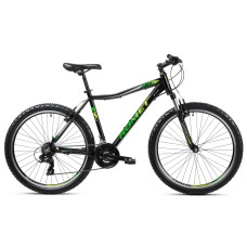 Jalgratas Romet Rambler R6.1 JR 2025 black-green-grey-17 Jalgratas Romet Rambler R6.1 JR 2025 black-green-grey-17