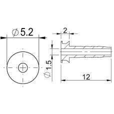 Ketaspiduri vooliku hutuskomponent Prox for Tektro 2.5mm (50pcs.) Ketaspiduri vooliku hutuskomponent Prox for Tektro 2.5mm (50pcs.)