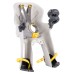 Lastetool Bellelli Freccia B-fix front silk grey