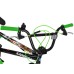Jalgratas Karbon BMX 20 black-green