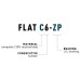 Pedaalid ACID Flat C6-ZP plastic black