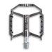 Pedaalid ACID Flat A4-IB Hybrid Alu grey