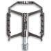 Pedaalid ACID Flat A4-IB Hybrid Alu grey