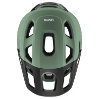 Kiivri Uvex react MIPS moss green-black matt-56-59CM