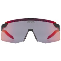 Prillid Uvex pace stage s black matt / mirror red