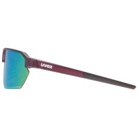 Prillid Uvex vectiv set cranberry trans. matt / mirror rose