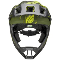 Kiivri Uvex react jr fullface dark olive matt-52-56 CM