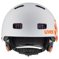 Kiivri Uvex Kid 3 dirtbike light gray-orange-51-55CM