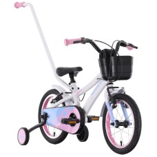 Jalgratas Tabou Miss Lite 14 white-blue Jalgratas Tabou Miss Lite 14 white-blue