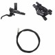 Ketaspidur tagumine Shimano XT BL/BR-M8120 metal w/fin