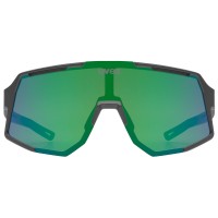 Prillid Uvex sequenze black matt / mirror green