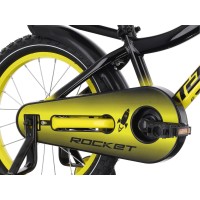 Jalgratas Tabou Rocket 16 black-yellow