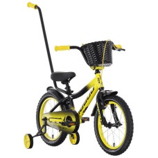 Jalgratas Tabou Rocket 16 black-yellow Jalgratas Tabou Rocket 16 black-yellow