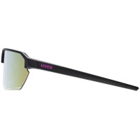 Prillid Uvex vectiv black matt / mirror pink