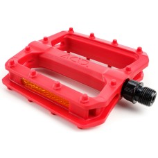 Pedaalid ACID Flat C3-ZP plastic red