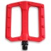 Pedaalid ACID Flat C3-ZP plastic red