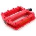 Pedaalid ACID Flat C3-ZP plastic red