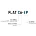 Pedaalid ACID Flat C6-ZP plastic lime