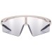 Prillid Uvex pace ultra Variomatic warm grey matt / mirror silver