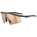 Prillid Uvex ultimate pace ultra L Variomatic ColorVision black matt / mirror red