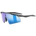 Prillid Uvex ultimate pace ultra L ColorVision black matt/mirror blue