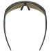Prillid Uvex ultimate pace ultra L ColorVision black matt/mirror blue